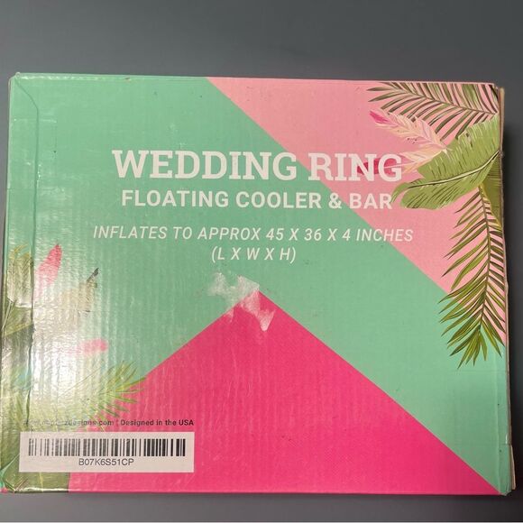 Pop Fizz Designs Wedding Ring Floating Cooler & Bar (Engagement Party) - Picture 4 of 6